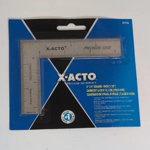 X-Acto X7726 Stainless Steel 3" x 4" Square - Picture 1 of 2