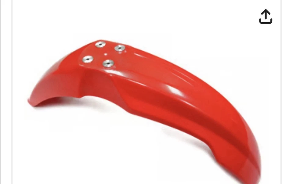 Новое из старых запасов оригинальное переднее крыло для Honda CR125R 250 2002-07 61110-KZ4-J30ZA - Изображение 1 из 4