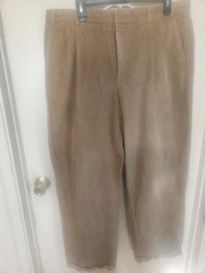 Pantalones cargo de pana Orvis vintage para hombre 38x30 tostados al aire libre caza hechos en EE. UU. - Imagen 1 de 5