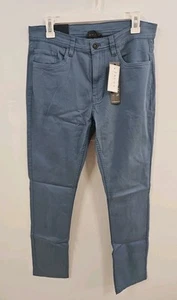 Jachs NY Straight Fit 5 Pocket Pants 32 X 32 Slate Blue Work Casual Wear NWT - Picture 1 of 7
