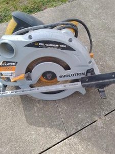 Evolution Multipurpose Circular Saw 185mm X 20mm 110v Electric - Picture 1 of 5
