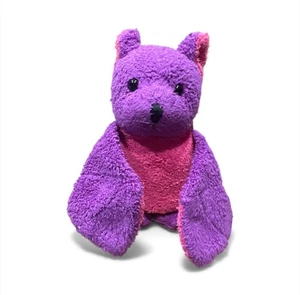 Vintage Russ Luv Pets Fledermaus lila rosa Chamois Little Fucshia 4 Zoll Rarität - Bild 1 von 4