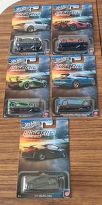Latest Hot Wheels 2025 5 Car Set Silver Series Hybrid Speed 1.64 Malaysia Import - Picture 1 of 7