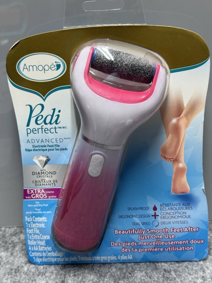 Amope Pedi Perfect Advanced Electrónico Pedicura Pie Archivo Callo Rosa NUEVO Foto 1 de 2