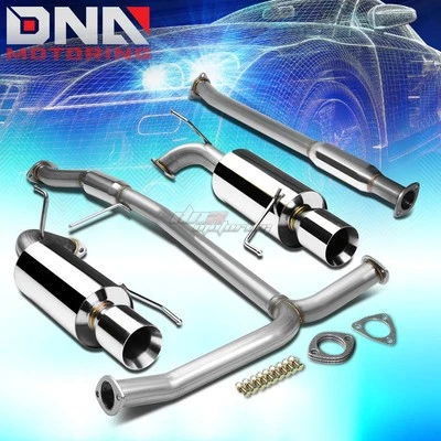 For 1998-2002 Honda Accord 3.0L Cat Back Exhaust 2.5" OD Piping+ Muffler+ Tip - Image 1 of 4