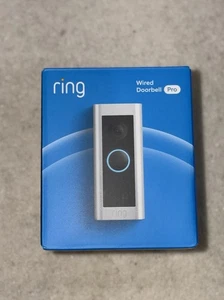 Ring Wired Doorbell Pro with 3D Motion Satin Nickel (Video Doorbell Pro 2) #2931 - Picture 1 of 4