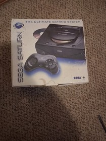 Sega Saturn With Box