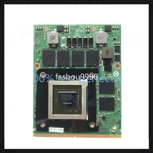 For MSI GT70 GT60 GT660 GX680 Video VGA CARD MS-1W0B1 N14E-GS-A1 GTX 770M 3GB - Picture 1 of 3
