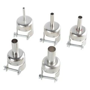5Pcs New Hot Universal Heat Resisting Nozzles Heat Air Guns Silver 45x24mm - Zdjęcie 1 z 8