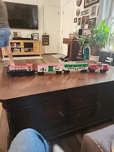 Vintage K LINE O-27 Train Set SANTA'S YULETIDE SPECIAL  - Picture 1 of 11