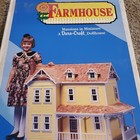 Vintage Farmhouse Dura Craft FH 505 Miniature Wooden Doll House Kit 8 Room