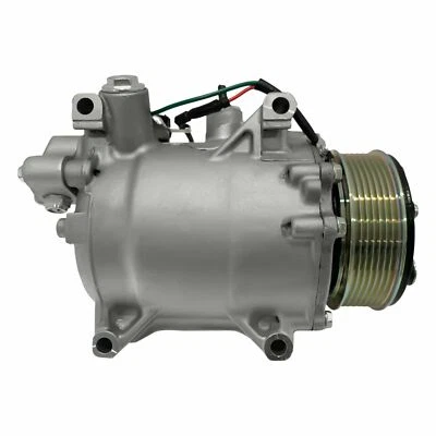 NEW RYC AC Compressor and A/C Clutch IH580 Fits Honda CR-V 07-11 - Image 1 of 4