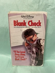 Blank Check (VHS, 2000) - Bild 1 von 4