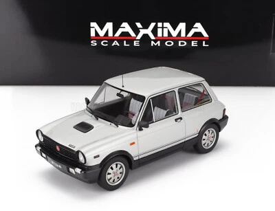 Autobianchi A112 Abarth serie VII 1984 gris plata 1:18 de Maxima Max007003 Foto 1 de 2