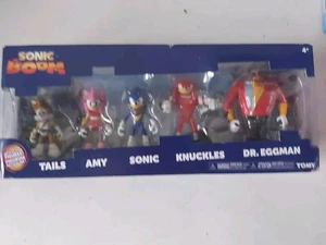 Sonic The Hedgehog Box Set x 5 Gelenkfiguren TOMY selten Amy Knuckles etc. - Bild 1 von 8