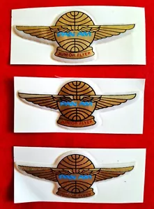Palo de plástico PAN AM 3 Jr Pilot Kiddie Wing-0n - Imagen 1 de 1