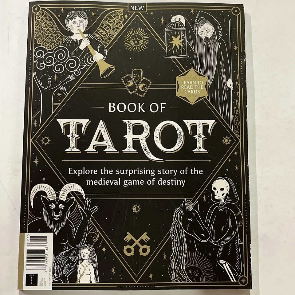BOOK OF TAROT Magazine THE MEDIEVAL GAME OF DESTINY 2023 UK Magazine - Image 1 of 1