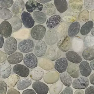 Earthy Pebble Natural Stone Mosaic Wall & Floor Tile ($9.95/SqFt) - Picture 1 of 9