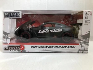 Sintonizadores Jada JDM 2009 NISSAN SKYLINE GTR R35 BEN SOPRA NEGRO 1:24 NUEVO EN CAJA #93 - Imagen 1 de 5