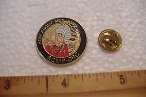 ~HOW ABOUT ME?~RCMP-GRC~MOUNTIE INDIAN CHIEF~TIE-TAC PIN~ - Picture 1 of 2