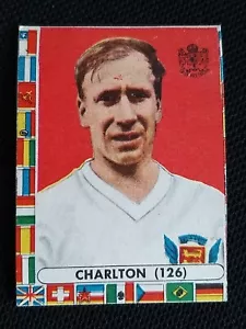 *** CHARLTON (ENGLAND) # 126 ** WORLD FOOTBALL FLASH CHILE 1962 MINT!!! - Picture 1 of 2