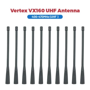 10 szt. Antena UHF 6,2'' do Vertex Standard Radio VX150 VX151 VX180 VX160 VX130 - Zdjęcie 1 z 12