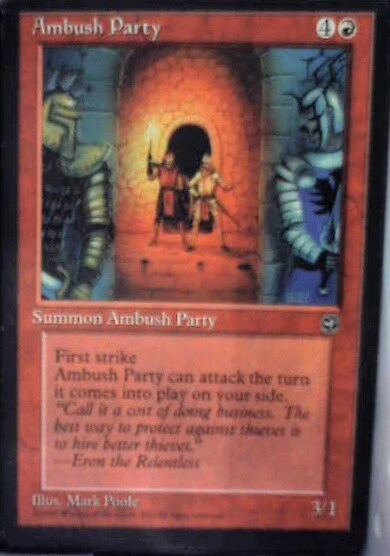 Ambush Party - Homelands: #63a, Magic: The Gathering Lp R199 - Image 1 of 1