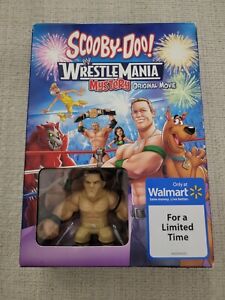 SEALED! Walmart Exclusive Scooby-Doo! WrestleMania Mystery DVD+John Cena Figure 