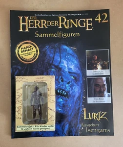 Herr der Ringe Sammelfigur Nr. 42 Lurtz Ausgeburt Isengarts 1:29 De Agostini - Bild 1 von 2