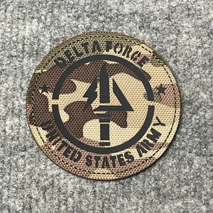 US Army Special Forces Delta Force Laser Cut MC Morale Patch for UBACS & Bergen - Picture 1 of 4