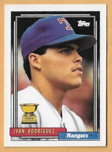 IVAN RODRIGUEZ TEXAS RANGERS ALL-STAR ROOKIE #78 - TOPPS NM-MT 1992 - Picture 1 of 2