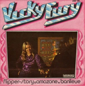 VICKY FURY FLIPPER STORY / AMAZONE DE BANLIEUE FRENCH 45 PS 7" - Imagen 1 de 1