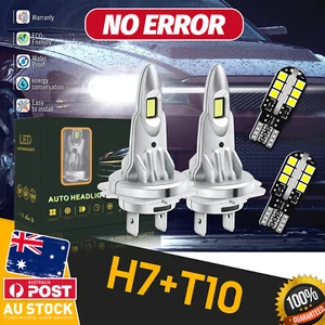 H7 LED Lamp Holden VE Commodore Headlight SS SSV series 1&2 HSV HALOGEN 6000K - Picture 1 of 24