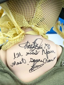 Marie Osmond Adora Belle Wizard Of Oz Scarecrow Storybook Doll Double Autographs - Picture 1 of 12