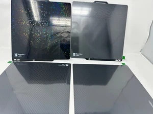3D Effect Build Plate Carbon Fiber / Starry for Bambu Lab X1, P1, A1 - Photo 1/2