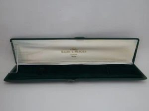 Baume & Mercier Watch Box, Leather, Vintage 1960's - Picture 1 of 7