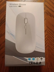 Bluetooth5.1 2.4G Dual Mode Wireless Mouse LED Silent 2.4Ghz for Computer Laptop - Picture 1 of 2