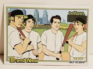BRAND NEW 2014 TOUR MANN MUSIC CENTER PHILADELPHIA CONCERT BASEBALL TRADING CARD - Picture 1 of 2