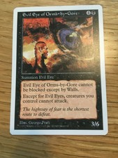 Evil Eye of Orms-by-Gore MTG Fifth Edition 5th Magic