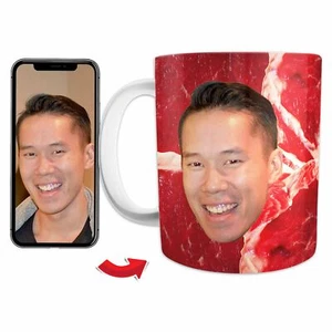 Funktion - Individueller Fleischkopf 11 Unzen Kaffeebecher - Bild 1 von 7