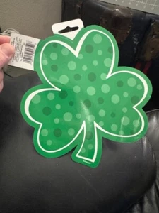 Amscan 8"x7.675" Shamrock St. Patrick's Day Cutout Party Decoration New!!! - Picture 1 of 3