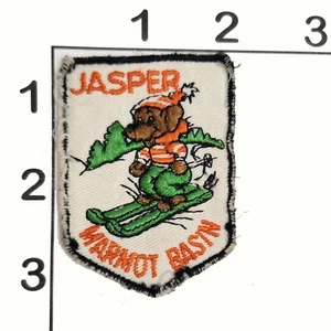 Jasper Marmont Becken Aufnäher Kanada Vintage bestickt Schild zum Aufnähen Souvenir - Bild 1 von 1