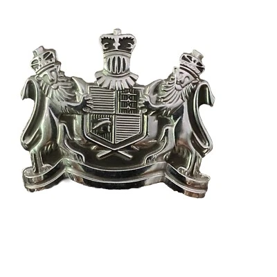 Vintage 1976-1979 FORD LTD Crown Vic Car Emblem Lion Passant, Crown, & Shield Foto 1 de 4