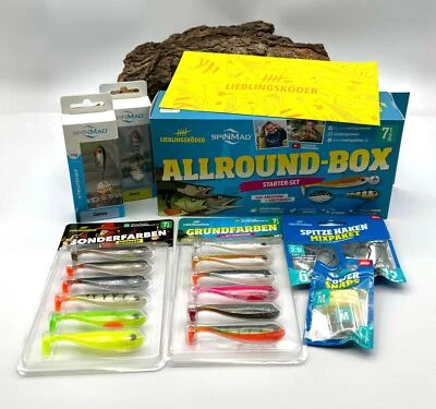 Lieblingsköder Allroundbox Starter Set Zielfischbox Köder Haken Geschenkbox - Bild 1 von 4
