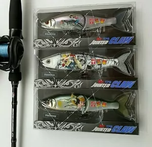 3 Lot LTD Gan Craft Jointed craw 178 Japan manga glide swimbait lure NIP new HTF - Picture 1 of 12