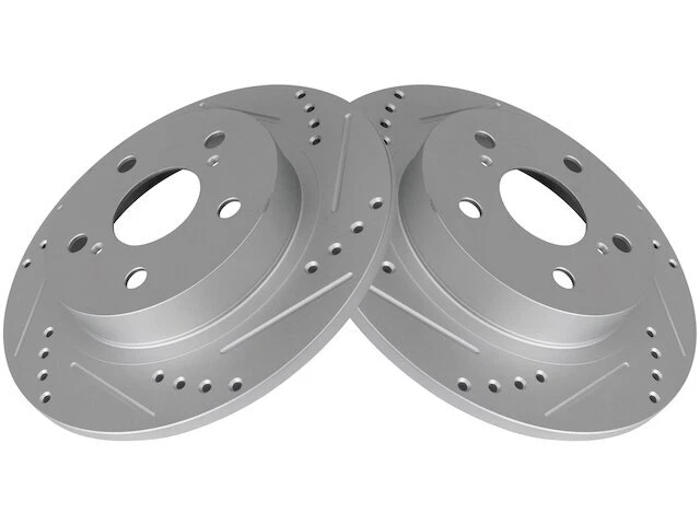 Juego de rotor de freno trasero TRQ 23XD29H para Scion tC 2011-2016 Foto 1 de 1