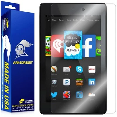 ArmorSuit MilitaryShield Amazon Fire HD 6 (2014) Anti-Bubble Screen Protector - Image 1 of 4
