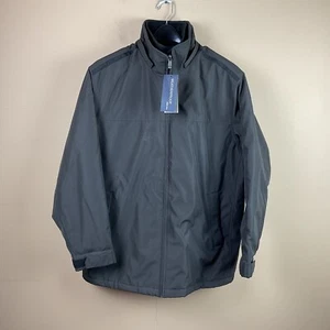 Weatherproof Ultra Tech men’s 2XL black polyester lined full zip jacket - Picture 1 of 10