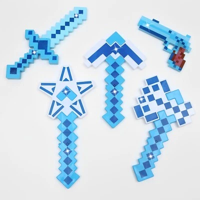 TONER DEPOT DIAMOND Pixel Weapons LED Light Up Pixel Battle Toy for Boys and Girls Set of 5