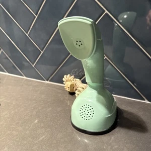 MCM 60s Ericsson Cobra Push Buttom Telephone Sweden Green UNTESTED Comes W/Cord - Picture 1 of 7